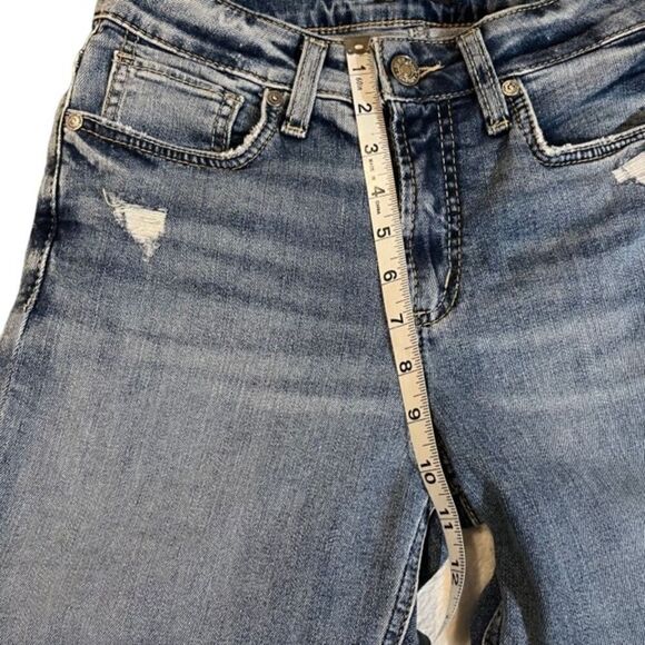 Silver Women's Avery Slim Bootcut Jeans Size 27 - Picture 11 of 12
